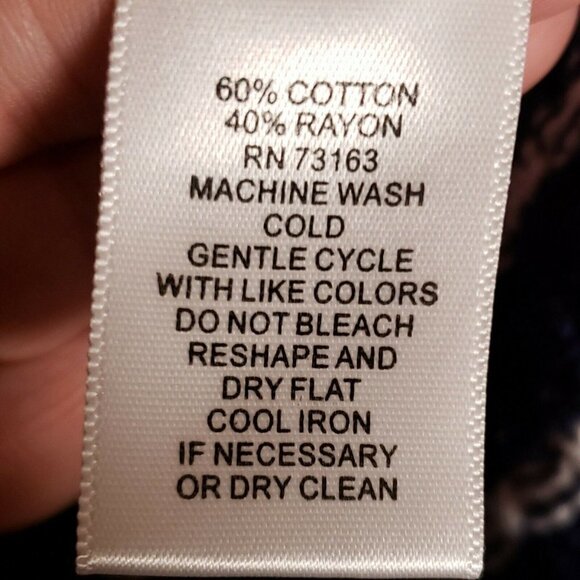 Cupio Womens Nautical Navy White Striped Crew Neck Sweater Medium - Picture 5 of 5